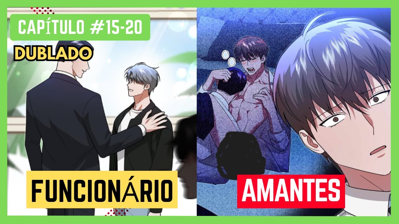 (15-20) Ele se APAIXONOU pelo CHEFE que pode ACABAR com ele a qualquer momento, MANHWA RECAP DUBLADO
