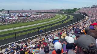 2022 Indy 500 Start Turn 3 (4K Pure Sound)