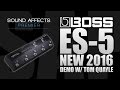 Boss ES-5 Effects Pedal Switching System (New 2016)