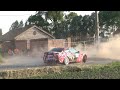 Rally van Wervik 2023 - SS12: Kruiseke 4 - all cars in hairpin (raw footage)