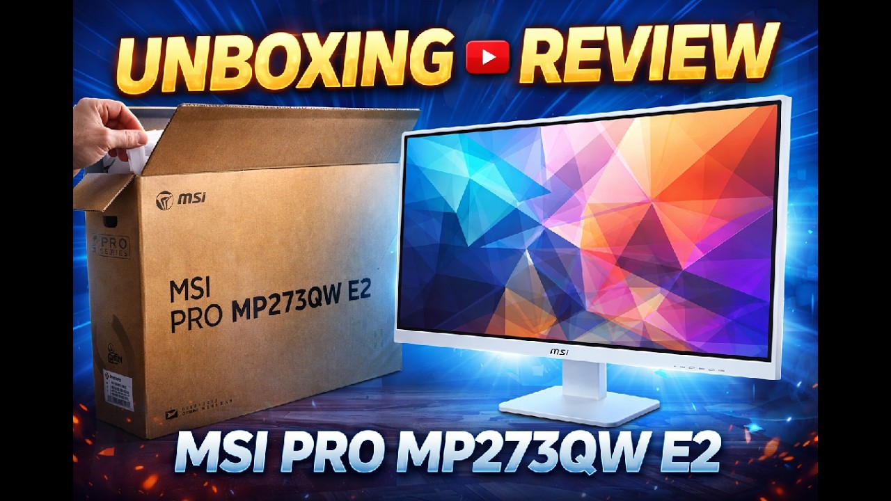 Miniatura de la reseña MSI PRO MP273QW E2 Monitor de 27" | Reseña