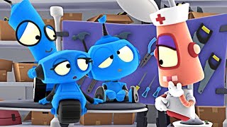 Rob The Robot  Space Virus Blues  | Animation Movies For Kids