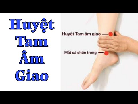 Video Bấm Huyệt Tam Âm Giao Theo Cách Này, Giúp Da Bạn Tươi... - youtube