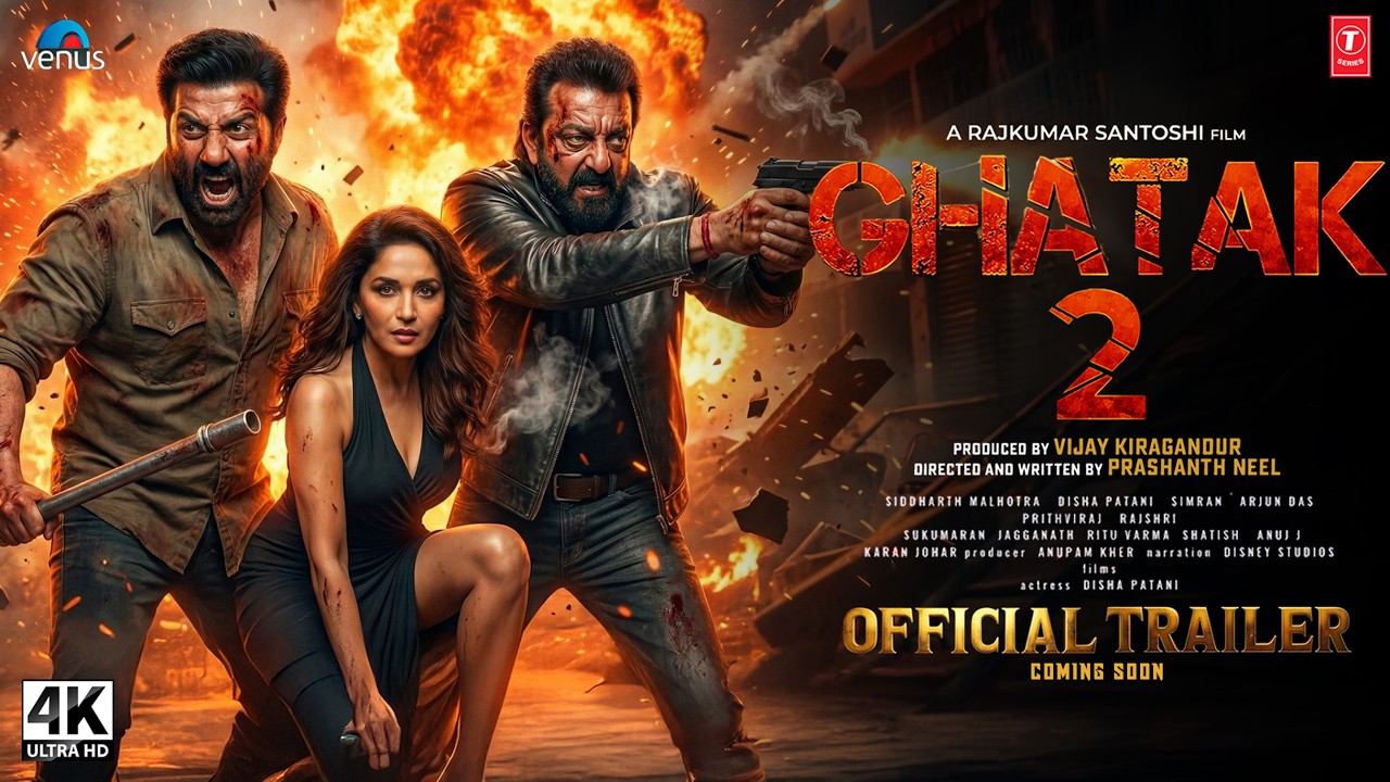 GHATAK 2 Returns   Official Trailer  Sunny Deol  Sanjay Dutt  Madhuri Dixit  New Movies 2025