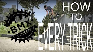 BMX STREETS HOW TO EVERYTHING!! BMX STREETS DEMO 2 GAMEPLAY!