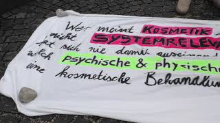 Demo In München - Kosmetikerinnen Gegen Die Weitere Schließung Ihrer Betriebe