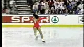 Midori Ito OP 1990 World Figure Skating Championships