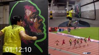 BOLT VS SPEED PAINTER!!!