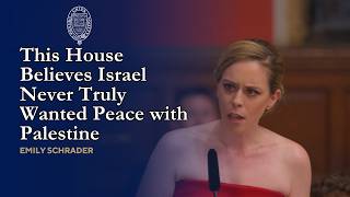 THB Israel Never Truly Wanted Peace with Palestine - Emily Schrader - Opp