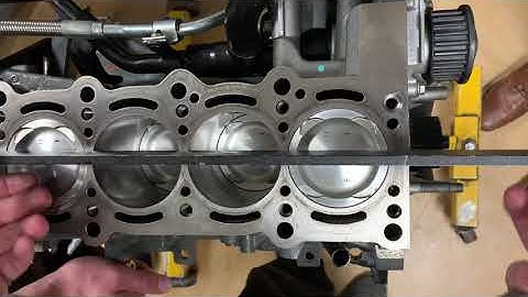 Measuring Piston to Deck Height Clearance