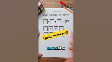 Quais são os números que completam #matemática #raciociniologico