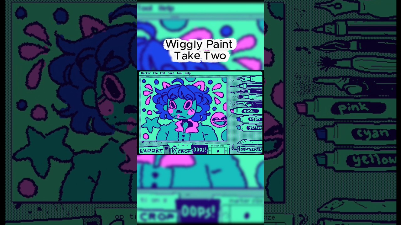 I 🩵 Wiggly Paint 