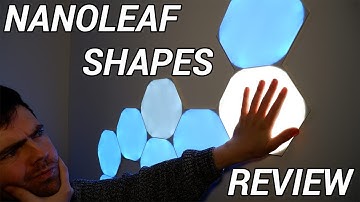 Nanoleaf Shapes Hexagon review, unboxing & setup | the BEST smart lights?