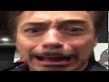 Robert Downey Jr. screams like an albino tennis star who is screaming into a can at 20% speed