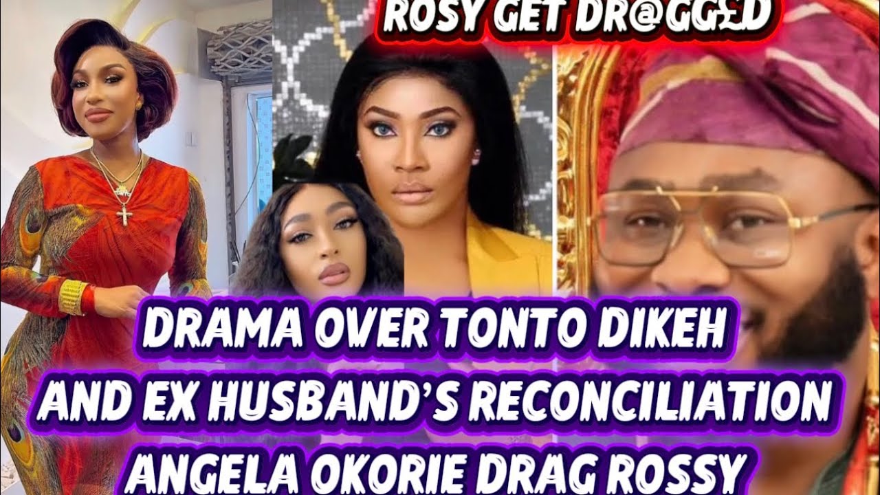 Драма вокруг примирения Тонто Дике и ее бывшего мужа. Анджела Окори Драг Росси.
