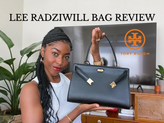 Review: Tory Burch Small Lee Radziwill Leather Bag - Elle Blogs