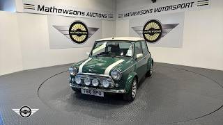 1999 ROVER MINI COOPER SPORTS | Mathewsons Classic Cars | Auction: 15, 16 & 17 April 2026