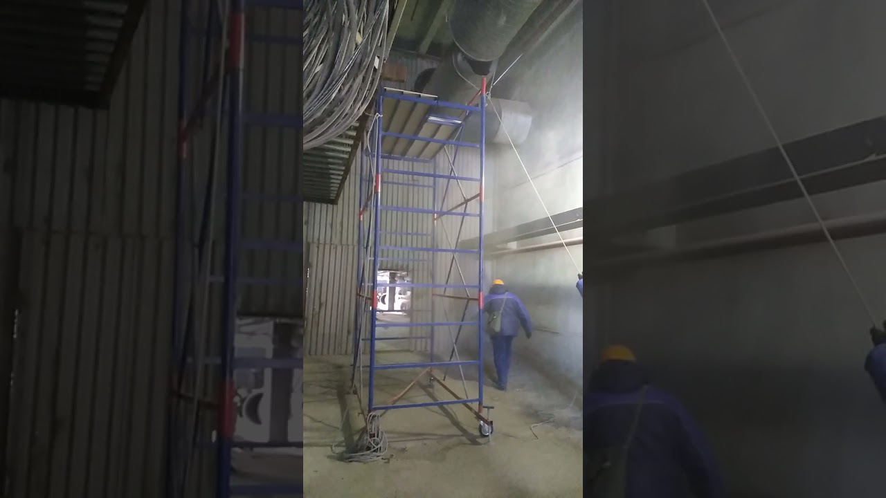 Демонтаж воздуховода - YouTube