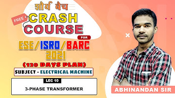 ESE ISRO BARC 2021 I Day 11| Electrical Machine | Non Linearities in Transformer | Free Crash Course