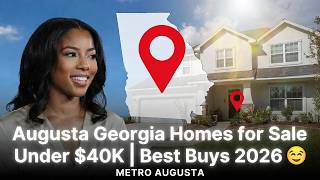 Augusta Georgia Homes for Sale Under $400K | Best Buys 2026 🏡🔥