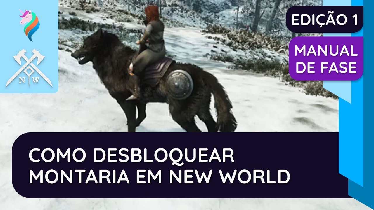 Como Desbloquear a MONTARIA em New World (Guia Completo Cavalo e Lobo)