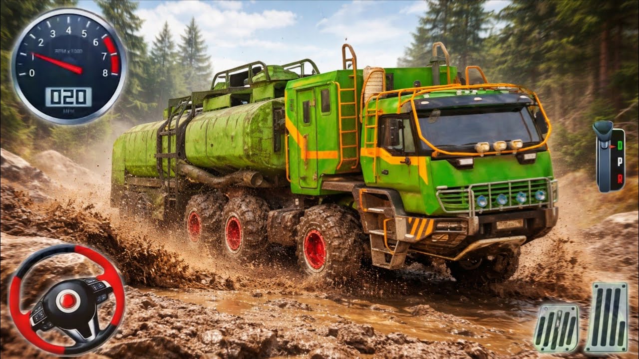 Mud Truck Driving Simulator - Indian Offroad Transport Drive - Andriod Gameplay