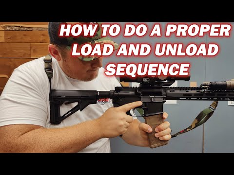 How To Do A Proper AR-15 Load & Unload Sequence