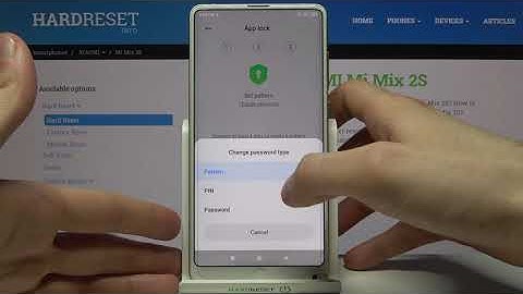How to Lock Apps With Fingerprint on XIAOMI Mi Mix 2S – Lock Applications