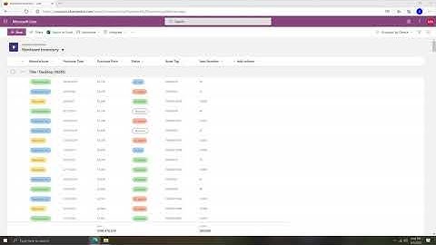 "Project Nucleus": Microsoft Lists offline demo (no audio)