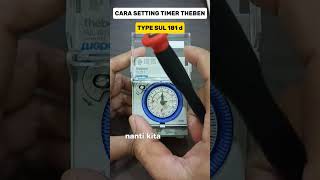 Setting Timer Theben Type Sul 181 D. Tiktok