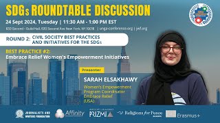 SDGs Roundtable Discussion 2024 - Sarah Elsakhawy - USA
