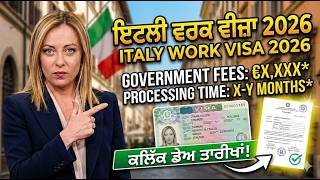 Italy click day 2026 dates💥Italy seasonal visa processing time 2026💥Italy 9 Months Seasonal Visa