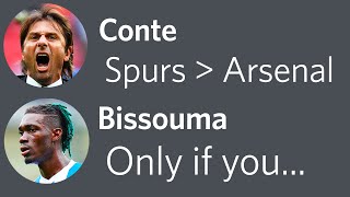 When Spurs steal Bissouma from Arsenal