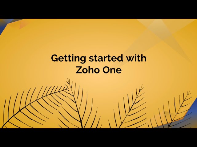 Zoho One Most Watched Official Videos