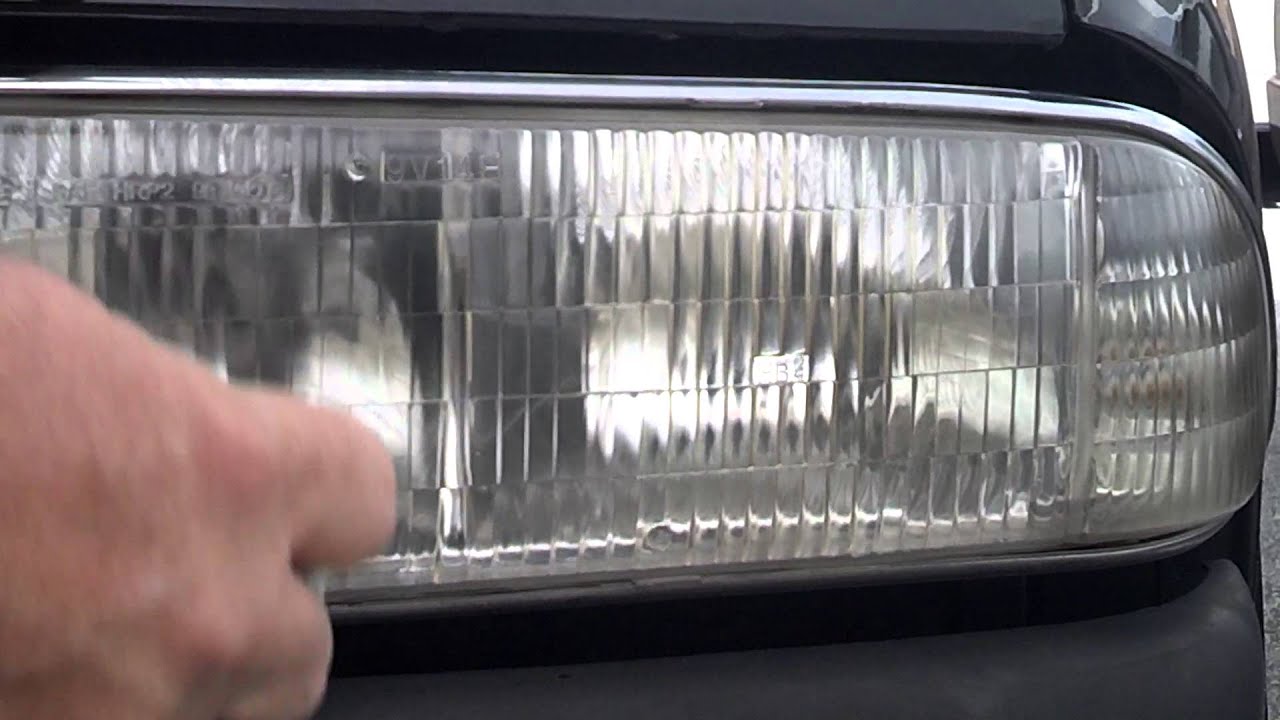 Headlight Restoration the easy way - YouTube
