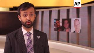 Interview with Greste's parents and fiance of Fahmy; vigil at al-Jazeera Doha