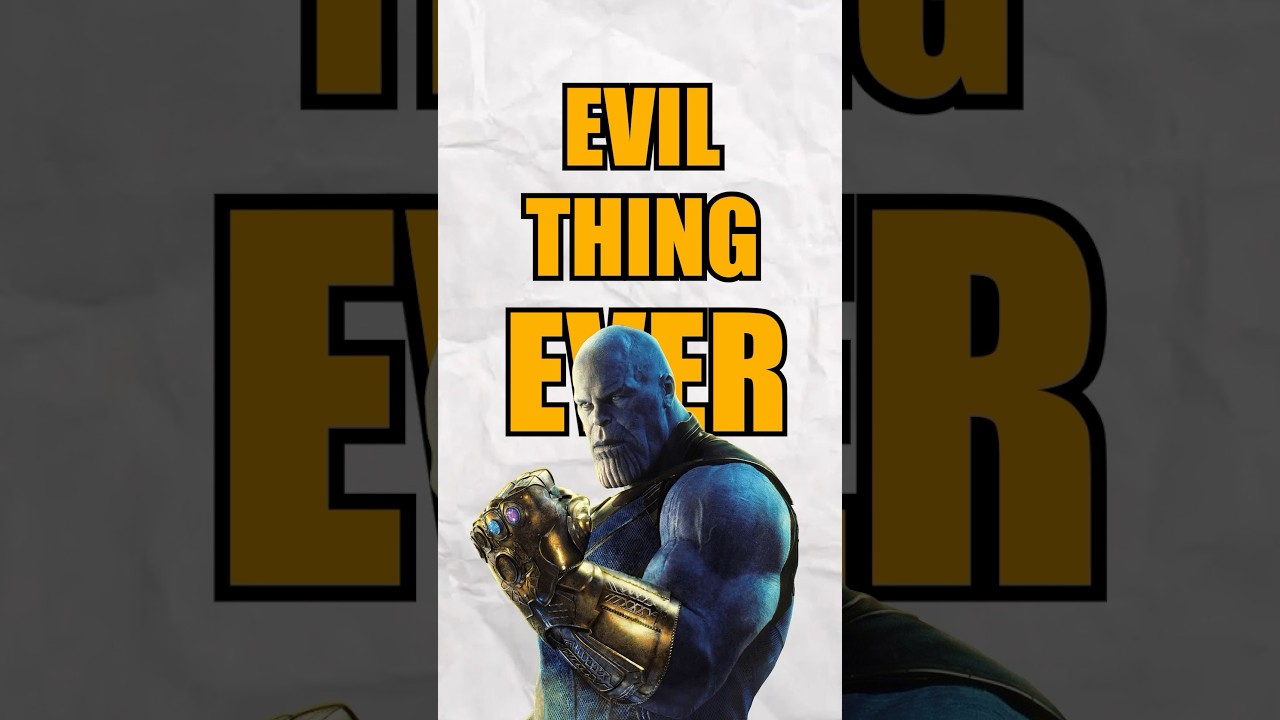 The Most Evil Thing Ever - YouTube