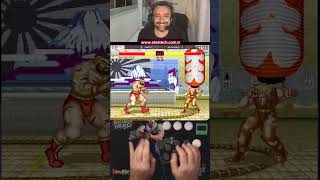 Laughing… But Still Running 😅 Zangief vs Guile #streetfighter #retrogaming #capcom #shortvideo