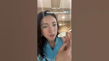 I🩵 mochi ice cream |taste test #mochi #traderjoes #tastetest