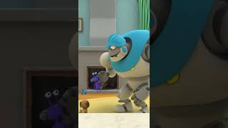 🤖Puppy PANIC!!!😱 | Arpo | Moonbug Kids - Space Cartoons for Kids #shorts