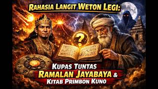 The Secret Of The Weton Legi Sky A Complete Explanation Of Jayabayas Predictions U0026 The Ancient 