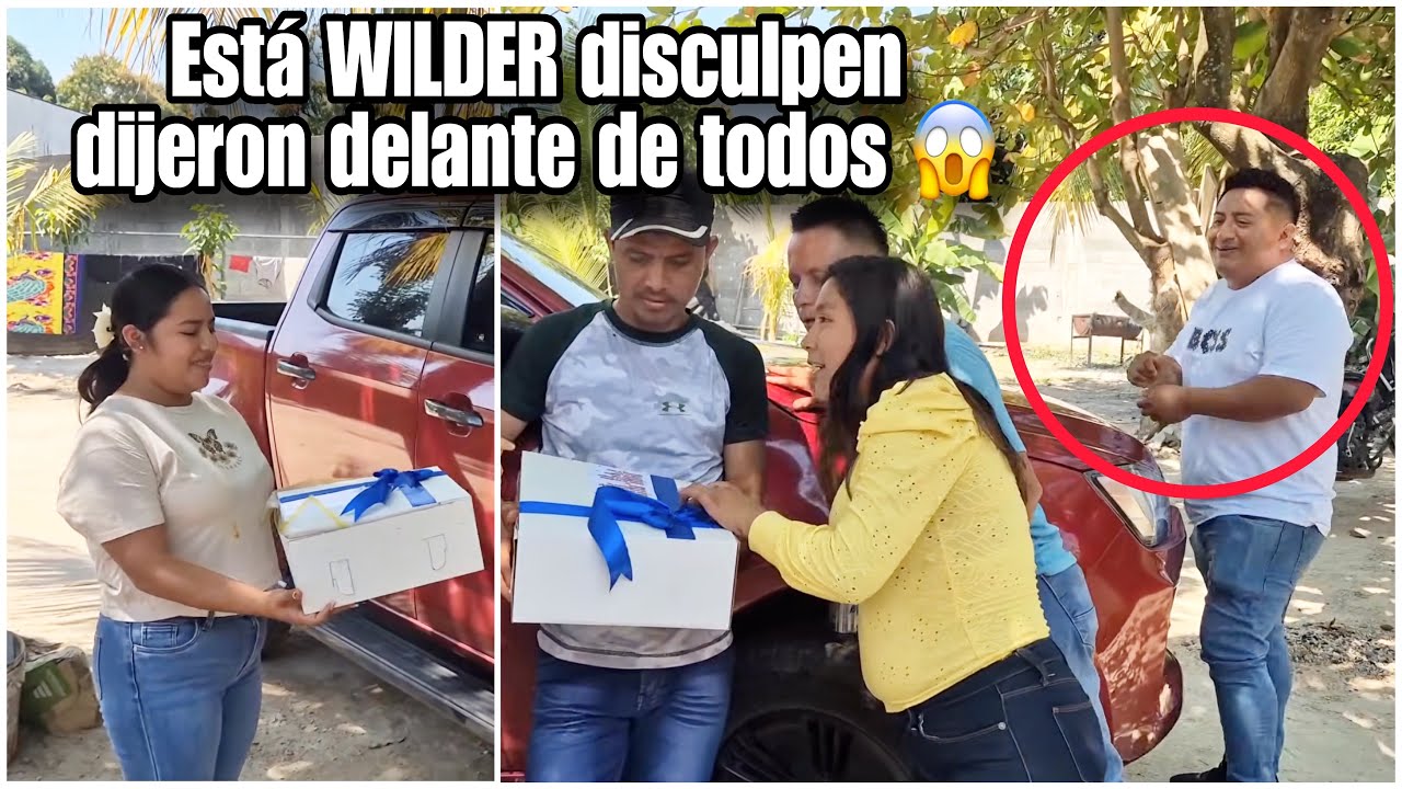YAKI llega con enorme regalo buscando a WILDER le entrego esto😱
