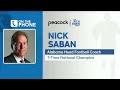 Alabama HC Nick Saban Talks DeVonta Smith, CFP, Belichick & More with Rich Eisen | Full Interview
