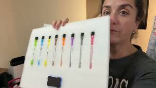 Magnetic Dry Erase Fridge Whiteboard with 8 Markers Review
