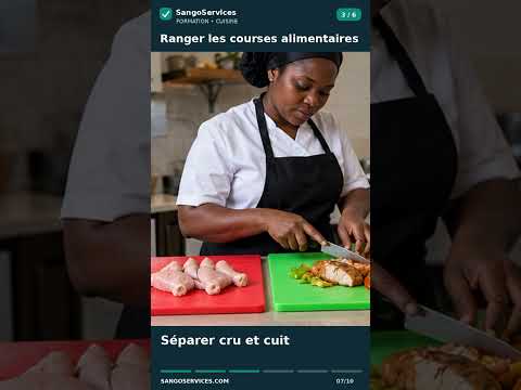 Aperçu de la vidéo : Ranger les courses alimentaires