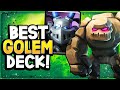 #1 GOLEM DECK in CLASH ROYALE RIGHT NOW!