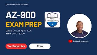 Day 1: AZ-900 Azure Fundamentals Exam Prep | FREE Live Training