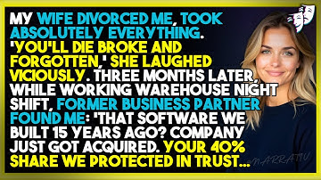 Wife Took Everything in Divorce And Said ‘You’ll Die Broke’—Then Watched My Net Worth Resurrect...