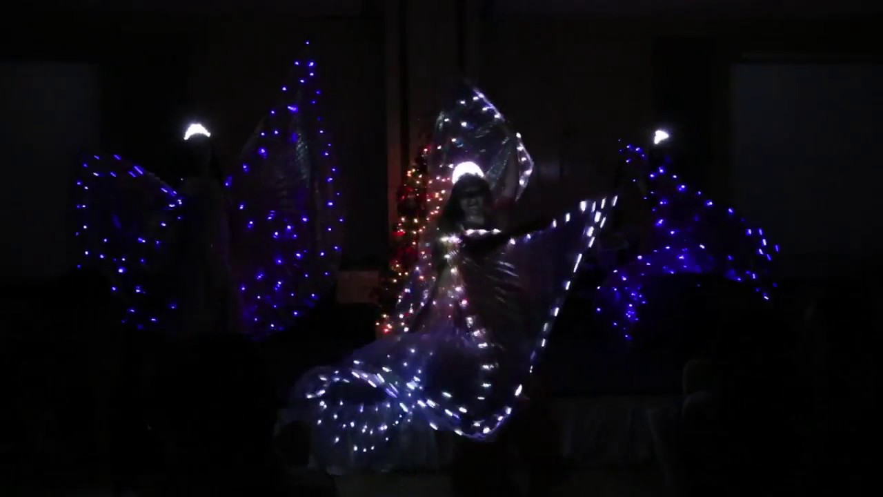 LED Wing Dance - YouTube