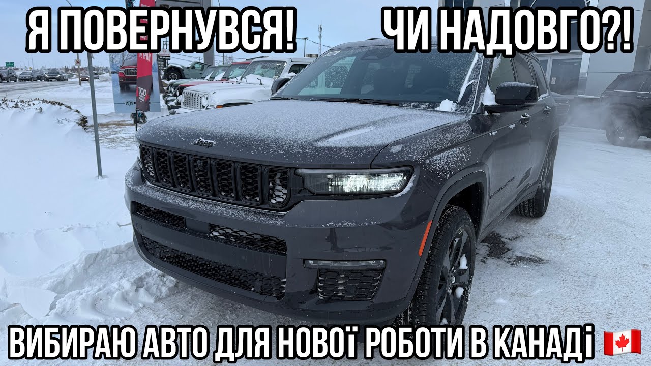 #310. Я повернувся! Вибираю авто для нової роботи в Канаді 🇨🇦.